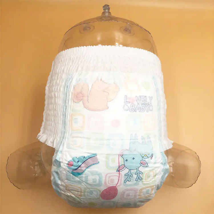 使い捨てベビープルアップパンツ